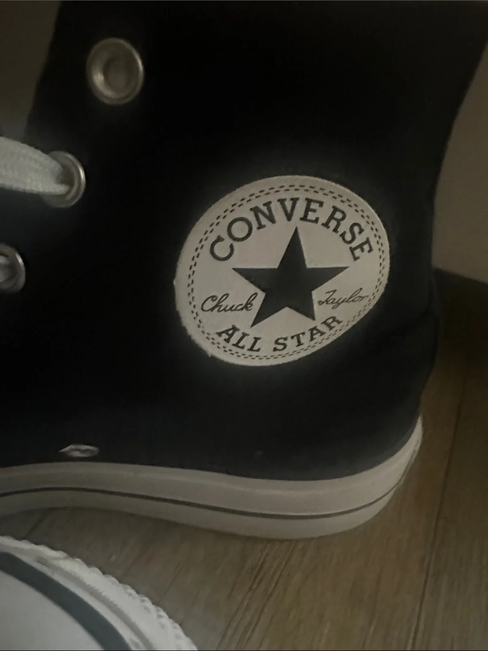 Converse Black High-Top Chukka Boots with White Accents Euphoria Zedaya Kicks